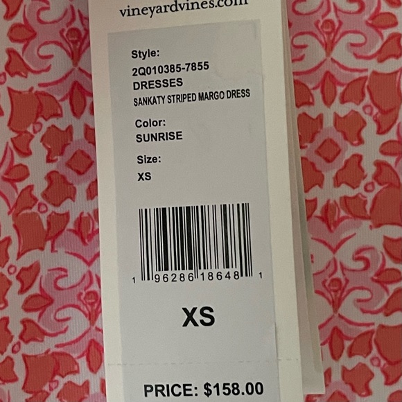 Vineyard Vines Sunrise Sankaty Striped Margo Dress - Picture 2 of 16